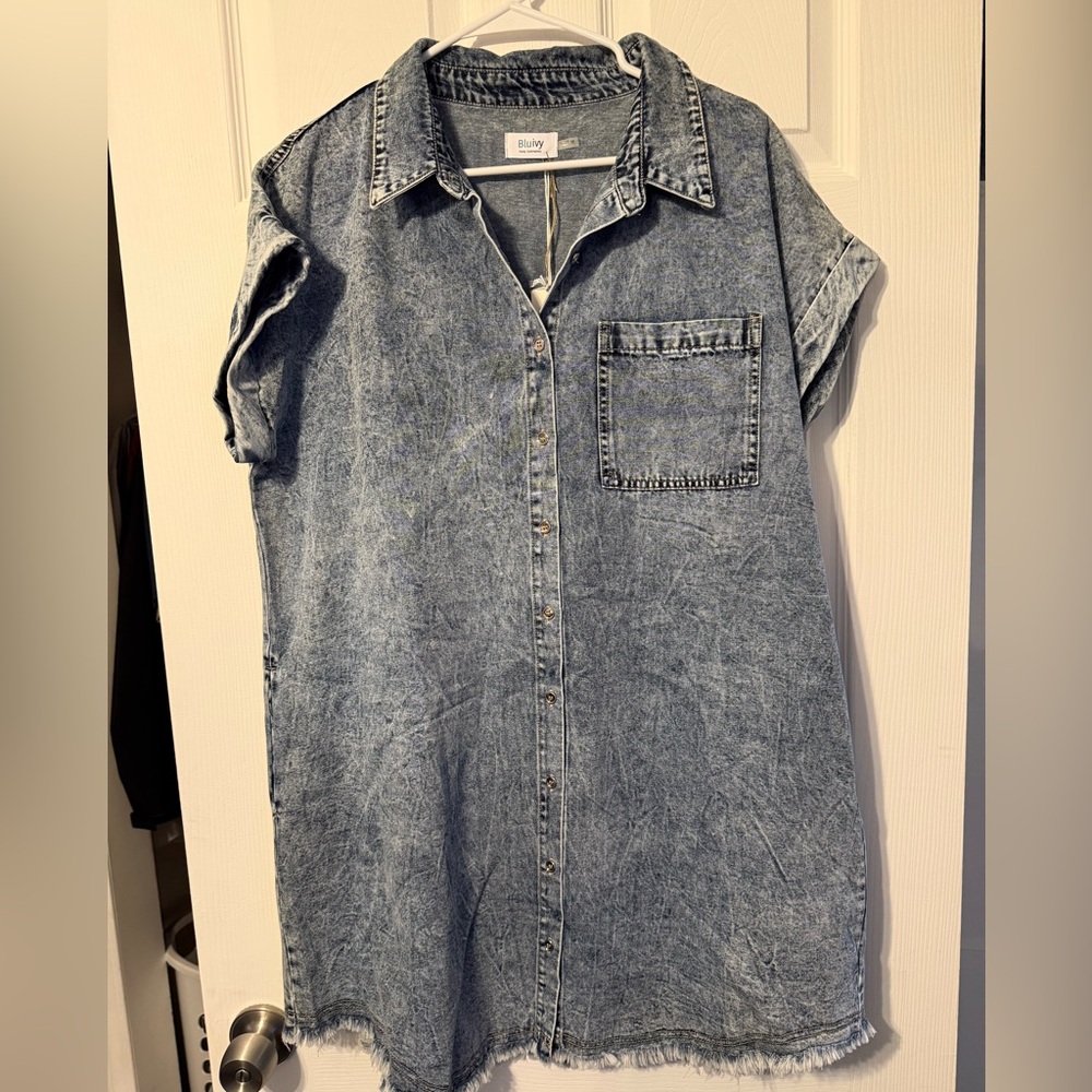 Denim dress